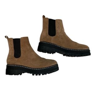 Marc Fisher LTD Padmia Suede Chelsea Boot sz 8.5